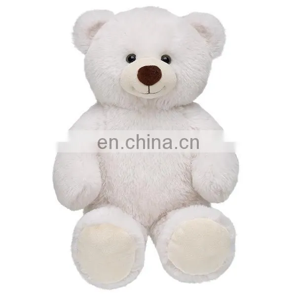 Giant Beige Cute Teddy Bear With Bowtie Huggable Plush Soft Fluffy Toy photo-4