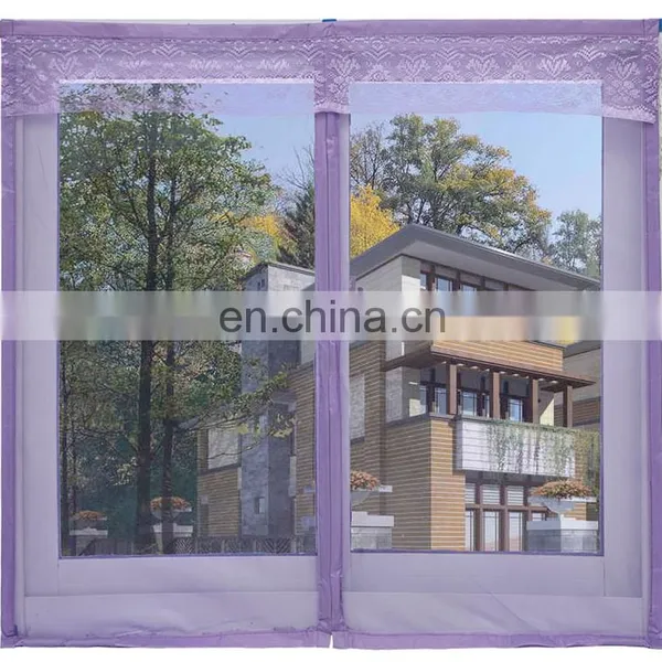 High Quality Newest Mosquito Net Polyester Magnic Screen Winow Netting photo-6