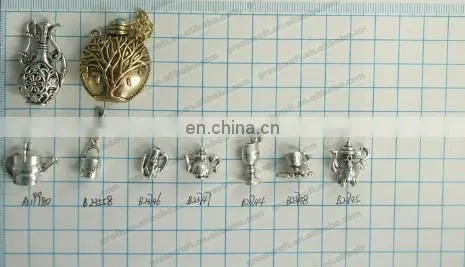 Silver European Ancient Hip Flask Bead European Beads Fits Silver Charm Bracelets Necklaces Pendants
