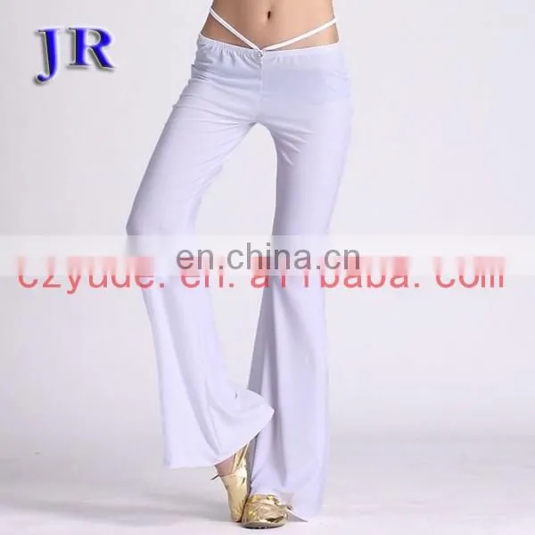 Crystal Cotton Practice Belly Dancing Pants K-4005# photo-6