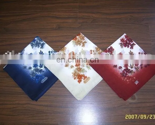 Ladies Cheapest Printed New Floral Design Polyester Turkish Scarf