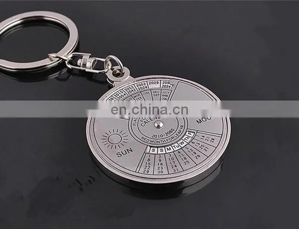 Souvenir Gift Engraving Logo Calendar Keychain 50 Years photo-3