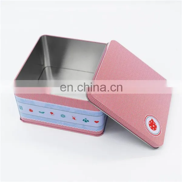 High Quality Custom Printed Square Coffee Tin Can Packaging photo-6