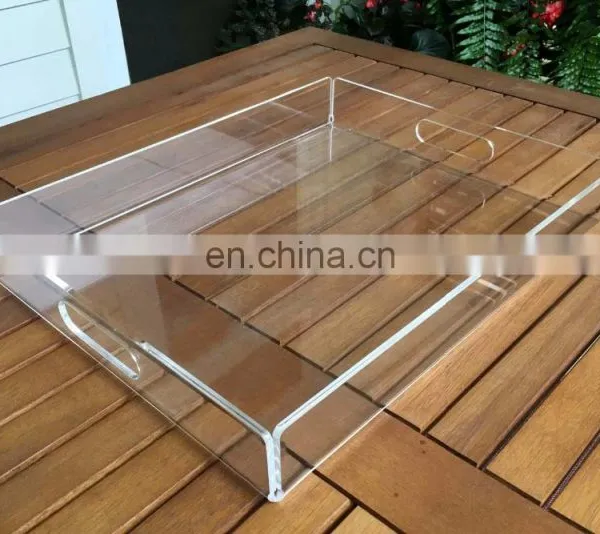 Rectangle and Square Customized Acrylic Tray photo-2