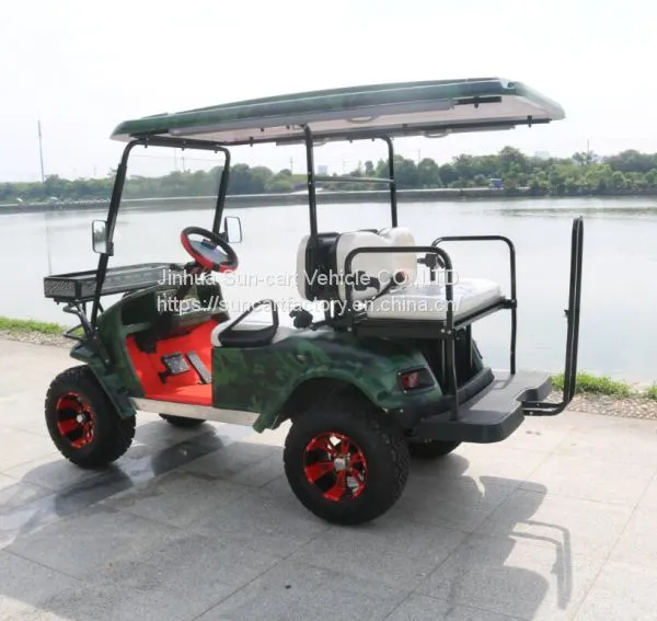 48V 4 Seater Electric Golf Cart Buggy Cheap for Sale photo-4