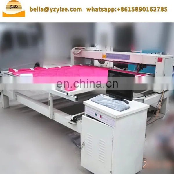 Computerized High Speed Single Needle Head Quilting Machine for Sale photo-3