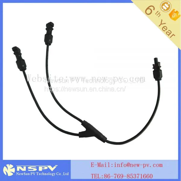 Solar MC4 1000VDC 3in1 Branch Connector for Solar System photo-5