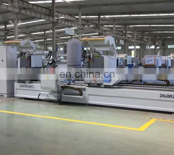 Europe Tech and Design Aluminum Profile Double Head Cutting Saw Machine photo-3