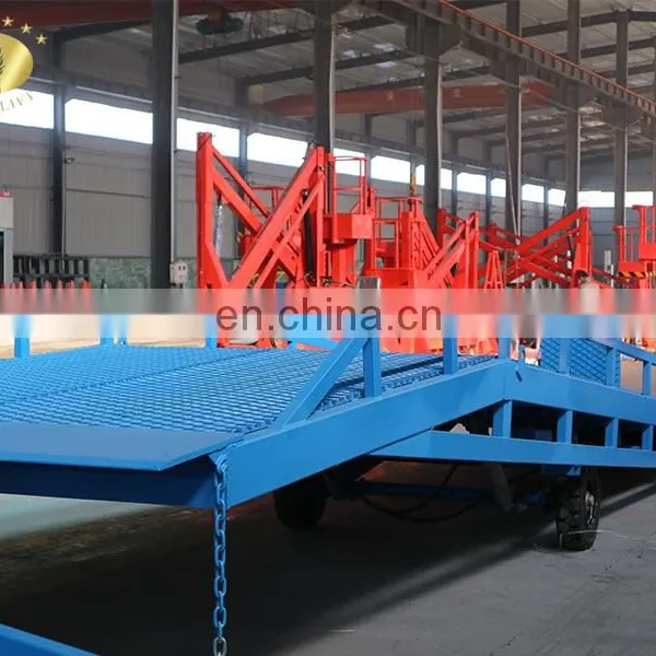7LYQ Shandong SevenLift Portable Forklift Loading Customized Ground Truck Steel Yard Ramps photo-3