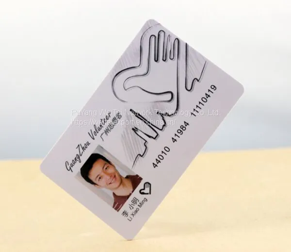 2023 Hot Sale Product RFID Photo Card Personal IC Card With FM1108 HF Chip photo-5