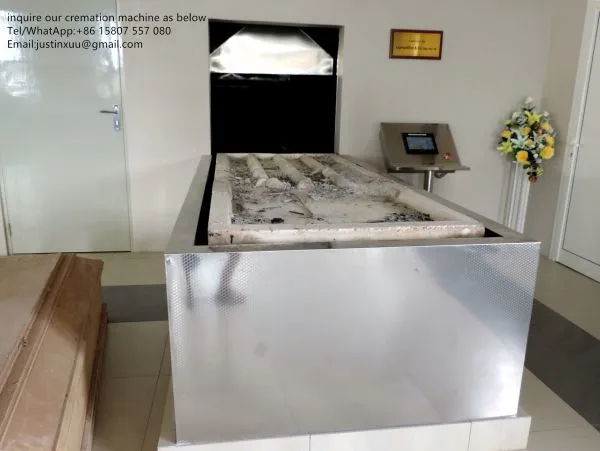 Human Cremation Machine Diesel or LPG Crematory Equipment Crematorium Incinerator No Smell No Smoke Crematory photo-2