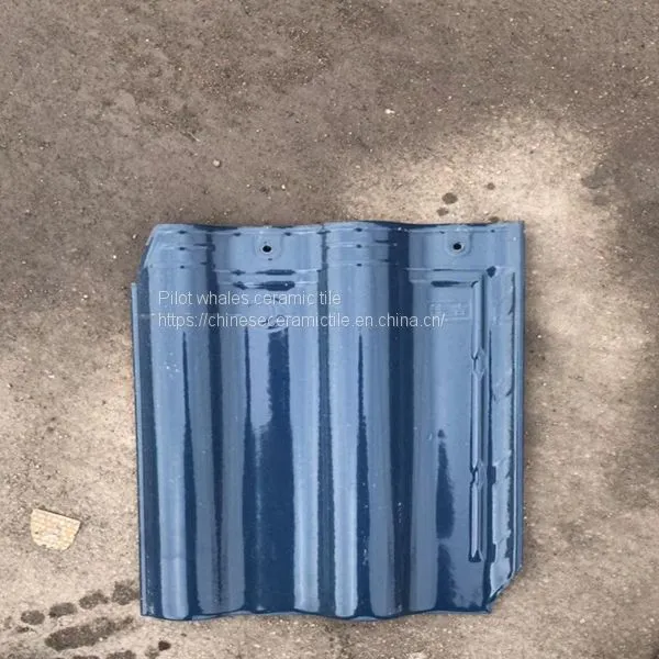 Colored Ceramic Roof Tiles Terrace Roofing Use For Buildings photo-3