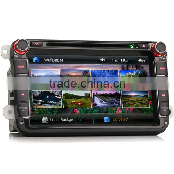Erisin ES9611V 8" 2 Din Car DVD Player With GPS 3G TV photo-5