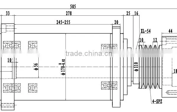 CK170A2-5 Cnc Lathe Machine Spindle for Sale photo-2