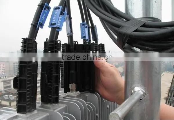 Weatherproofing Shell for 3/8 Inch Cable to N Connector of RRU Device, Celluar Station Weather Shield Gel Seal Enclosure photo-2