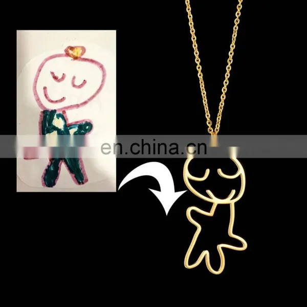 GuangDong Fashion Sterling 925 Sterling Silver Plated Letter Custom Name Plate Jewelry Personalised Necklace for Women photo-5