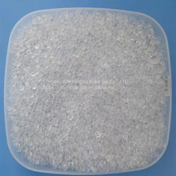 White Silica Gel 2-4mm 3-5mm Narrow Pore Desiccant Raw Material Pressure Swing Adsorption Silica Gel photo-5