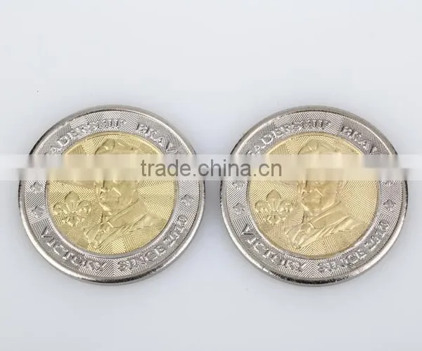 China Factory Price Top Quality Vending Game Machine 2 Color Brass Token photo-2