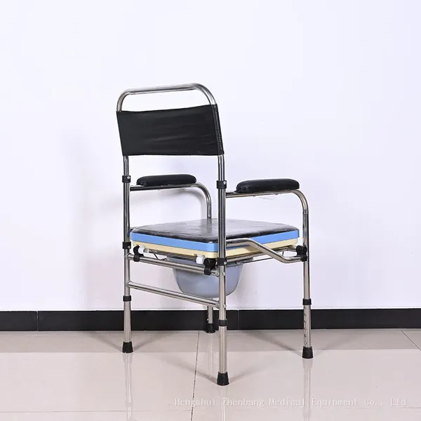 Zhenbang Elderly Toilet Seat, Pregnant Woman's Seat, Elderly Stool, Household Mobile Toilet Seat, Sturdy Seat, Toilet Chair photo-3