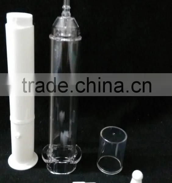 2015 Hot Selling 10ml Airless Syringe Bottle for Cosmetic Pack Eye-Cream photo-3