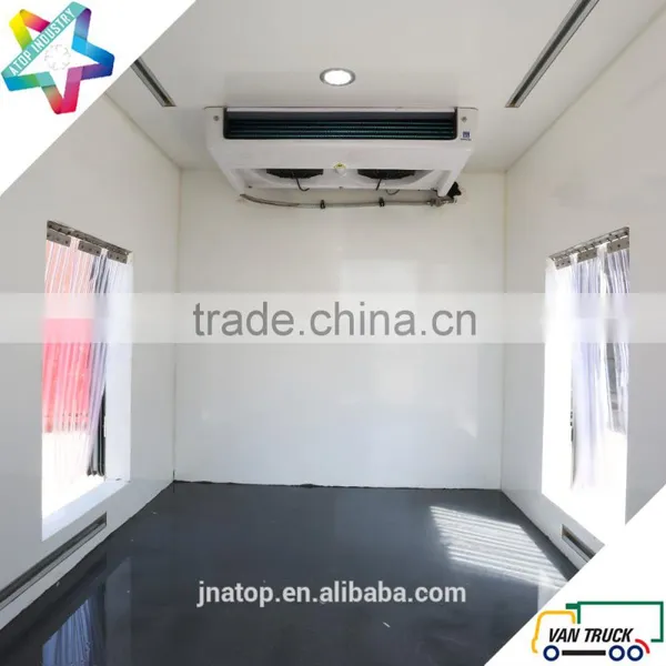 Multi-temperature Refrigerated Truck Light Duty NPR Chassis Ice Cream Yogurt Reefer Truck photo-4