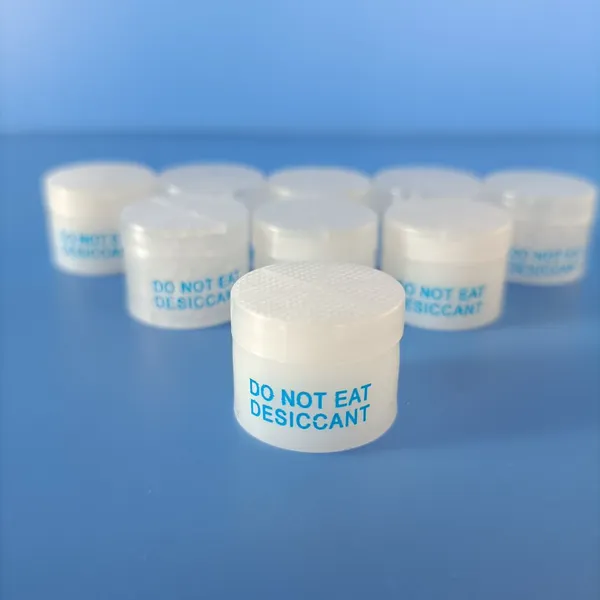 Hearing Aid Silica Gel Capsule 2g Desiccant Canister Cylinder Pharmaceutical Grade photo-2
