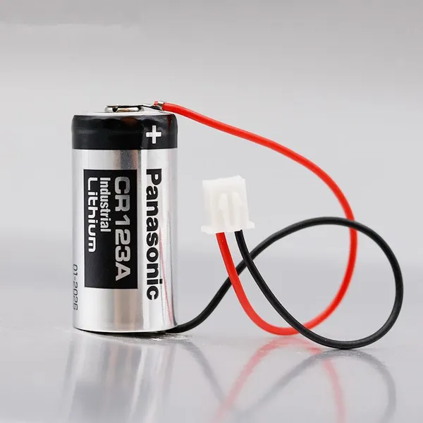 CR123A 2CR17335A MR-BAT6V1SET 6V CR17345 CR2 CR15H270 Battery Packs With Connectors for MR-J4 PLC, IC Cards Smart Meters photo-2