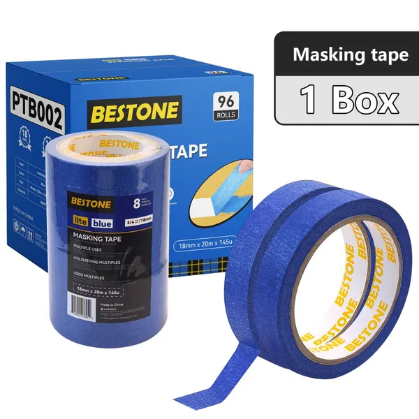 Hot Selling USA Wholesale Blue Masking Tape Heavy Duty Waterproof for Shipping Moving Packing