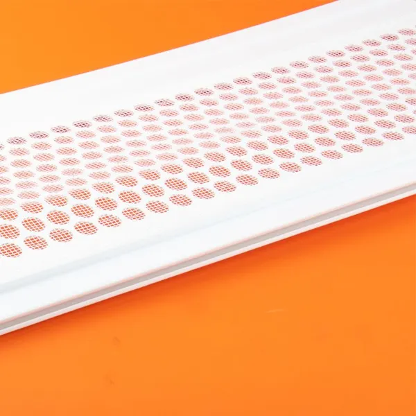 Vinyl Gutter White Brown Plastic Gutter Guard for Rain Roof photo-3