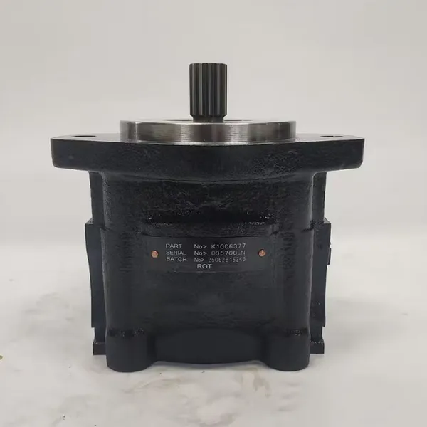 Doosan DX420LC DX500LC DX520LC Excavator Hydraulic Gear Pump K1006377 035700LN photo-5