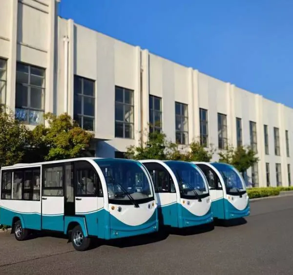First-hand Source Manufacturers - Campus Shuttle Electric Vehicles - Manufacturers of 14-seater Fully Enclosed Lithium Battery Sightseeing Vehicles With Circular Seats photo-3