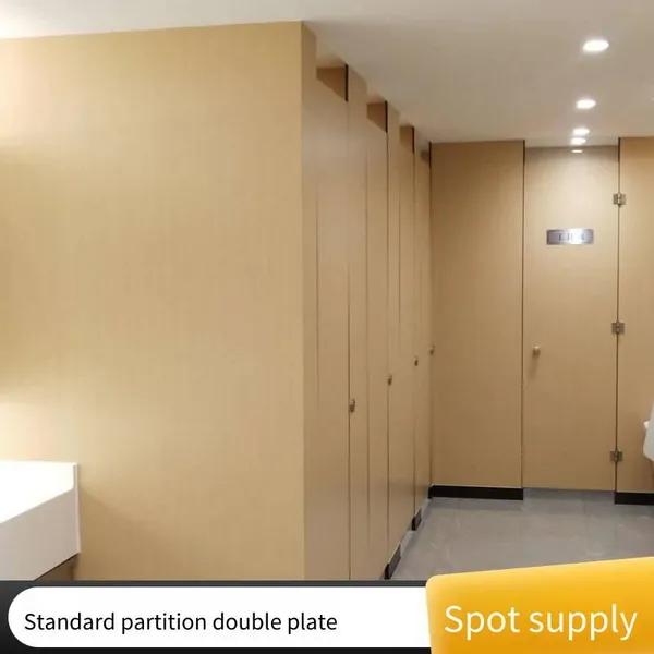 Second-generation Anti-betadine Moisture-proof Wood Grain Board. Factory Customizes Sanitary Partitions in Xichang Urban Area and Boards for Public Toilet Projects photo-3