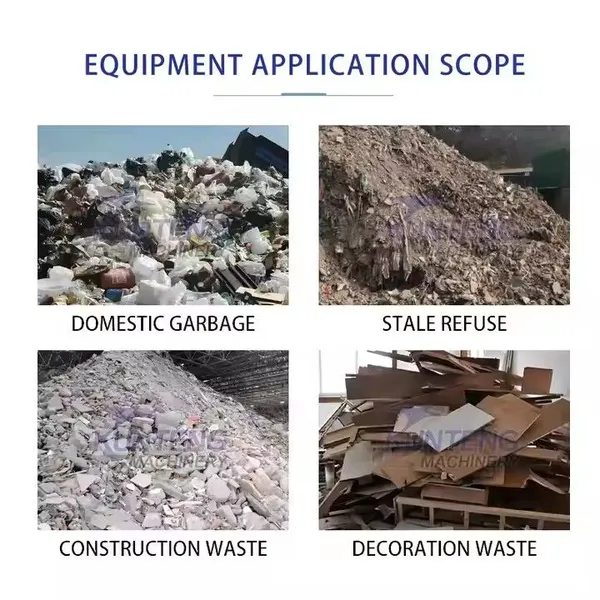 Municipal Environmental Machinery Waste Separation Station Waste Sorter Garbage Processing Plants EPC photo-2