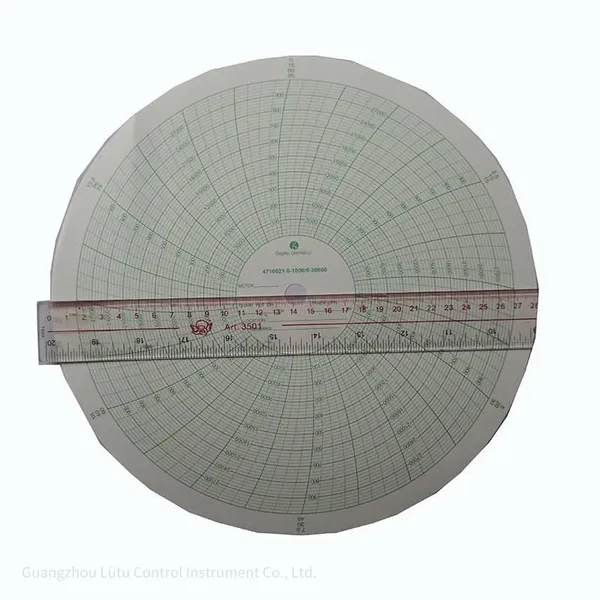 Supply of Barton 12-inch Pressure Test Recording Paper 4710020, 0 - 15000 Psi photo-4