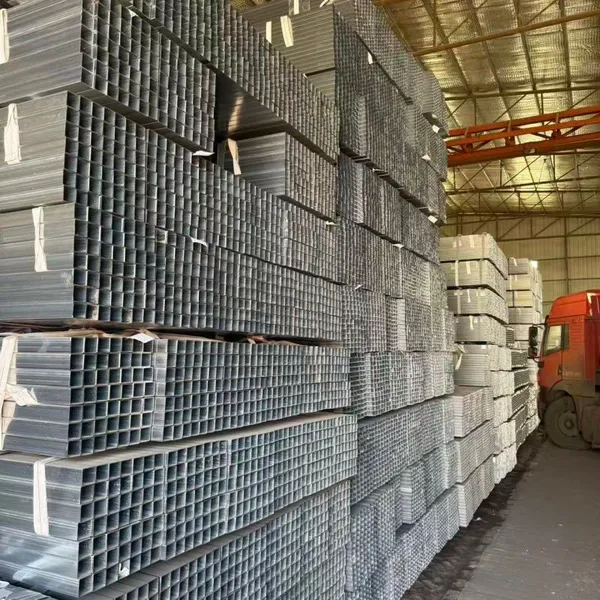 Galvanized Iron Square Tube 2x2 Galvanized Square Tubing Welded Steel Pipe 60x80 Galvanized Rectangular Steel Tube photo-5