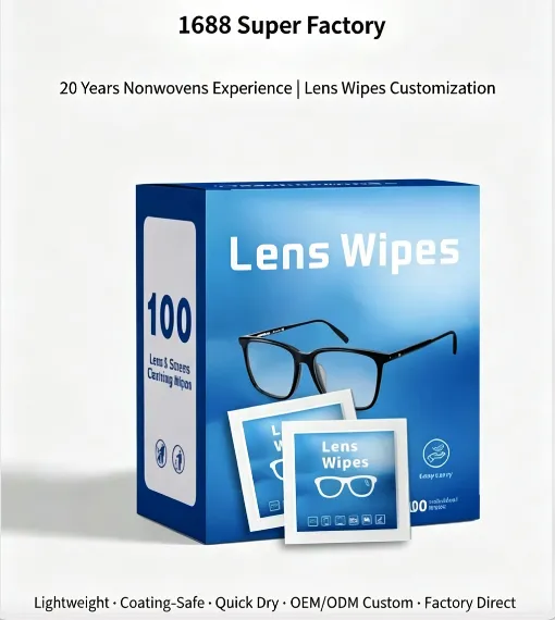 OEM Anti-Fog Cleaning Wipes for Glasses, Phone Screens & Camera Lenses – Portable Disposable Lens Wipes photo-4