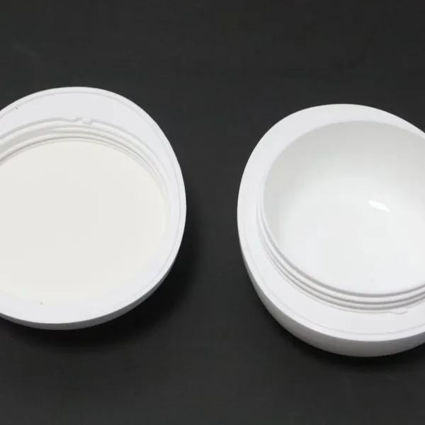 IATF 16949 Cosmetic Cream Jar Injection Molding Oriented Thread Double Layer Skincare Receptacle Turnkey Plant Canada photo-4