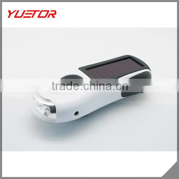 3LED Dynamo & Solar Flashlight photo-2