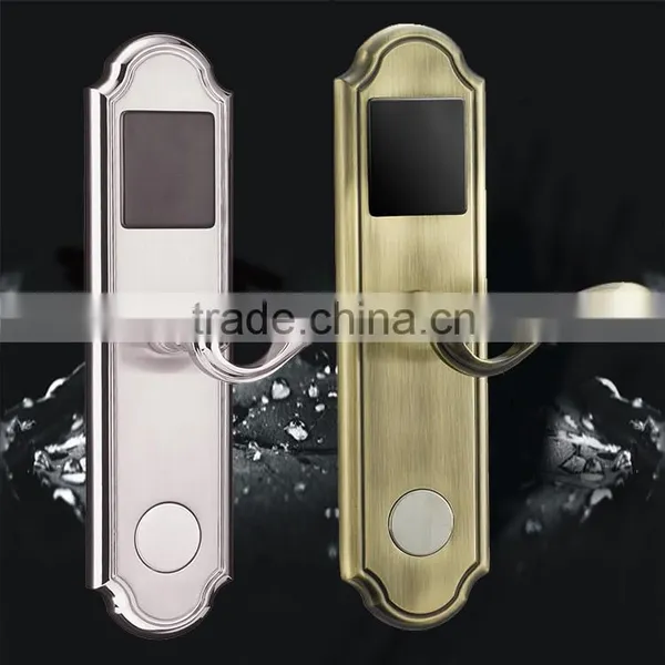 2015 New Zinc Alloy Security Digital Hotel Cylindrical Card Lock System photo-2