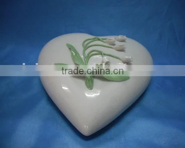 Procelain Heart Decoration