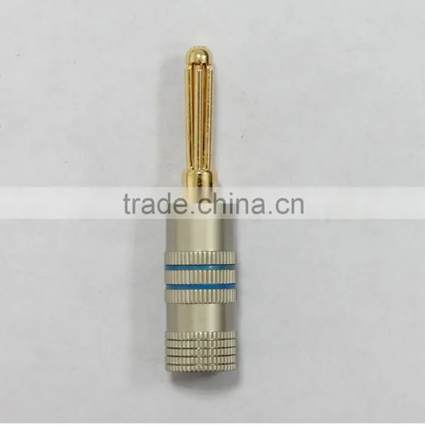 High Quality Gold Plated Speaker Connector Banana Plug photo-3