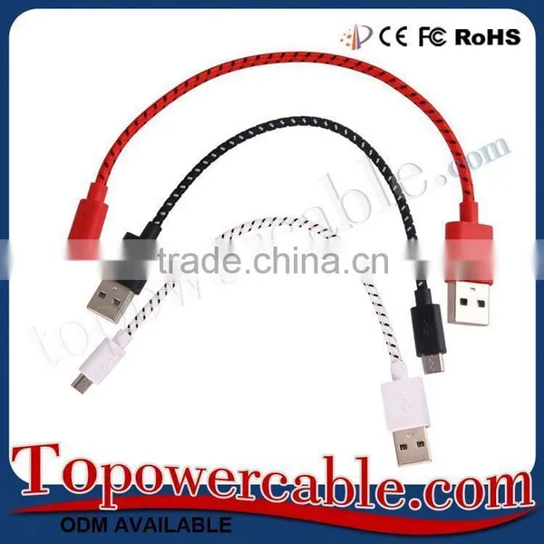 Supply Cheap Price Colorful High Quality Short Micro USB Phone Data Cables photo-5
