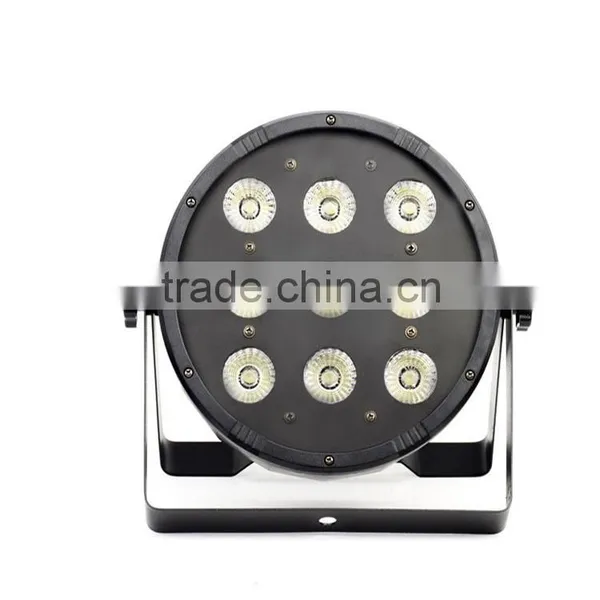 9 x 10W LED Par Light RGBW PAR 64 90W DMX512 Slim Effect DJ Stage Lighting photo-3