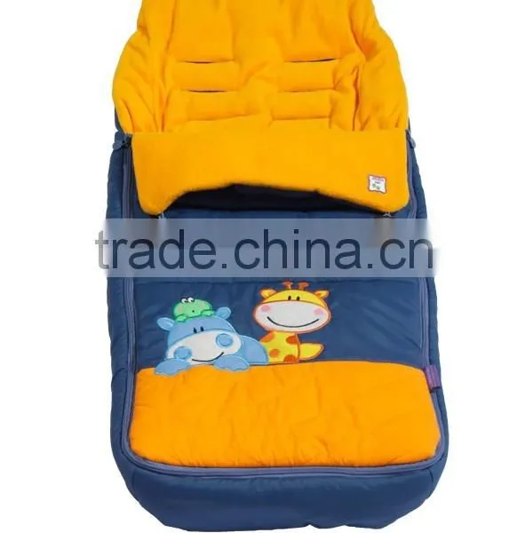 New Design Fashion Baby Footmuff With Embroider photo-4