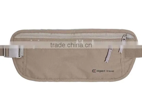 Travel Rfid Blocking Waist Money Belt With Phone Pocket for Sport photo-2