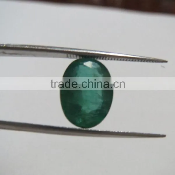 4.10 Carats SUPER Quality Zambian NATURAL UNTREATED Emerald Oval Cut Gemstones photo-6
