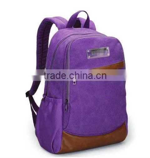 Canvas Backpack,Rucksack,Haversack School Bag for Students photo-4