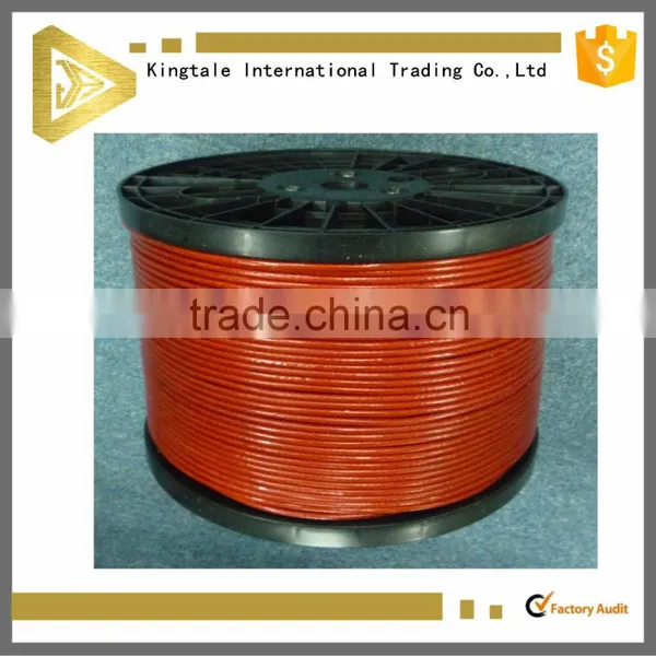 7x7 Red Vinyl Coated Wire Rope photo-5