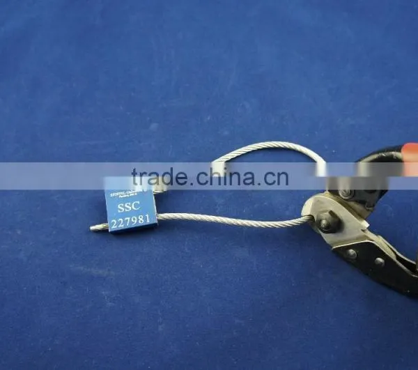 ISO17712 Security Airline Cable Seal for Container,Pull Tight Cable Sealing BC004 photo-3