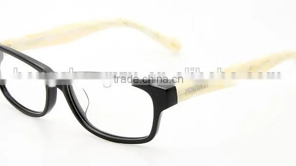 Unisex Black Acetate Frame Optics for Promotion photo-3